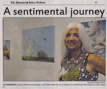 Sentimental Journey, Sonoma Index Tribune July 25th, 2014